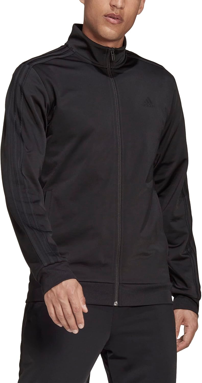 Men's Essentials Warm-Up 3-Stripes Track Top