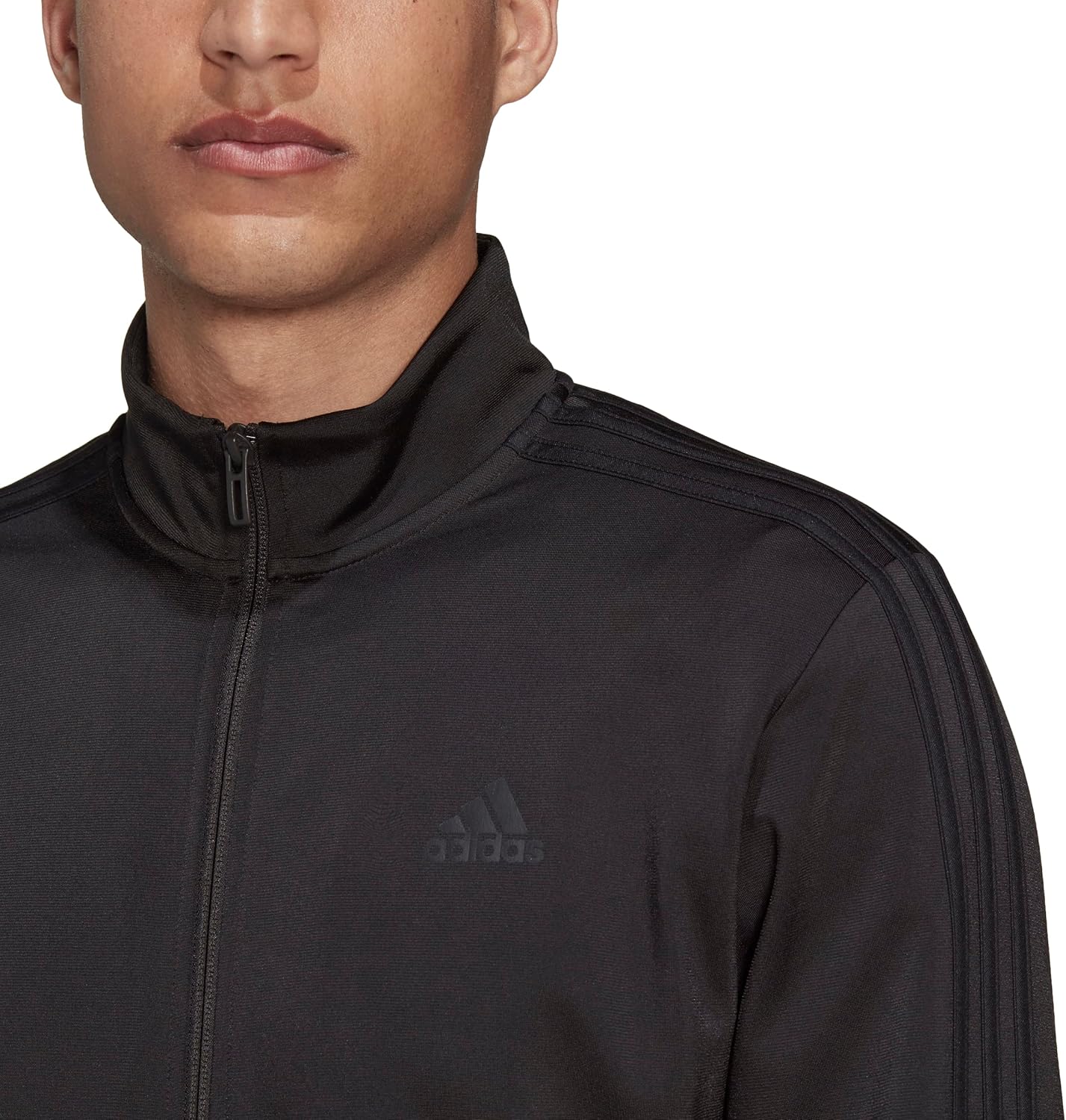 Men's Essentials Warm-Up 3-Stripes Track Top - Image 4