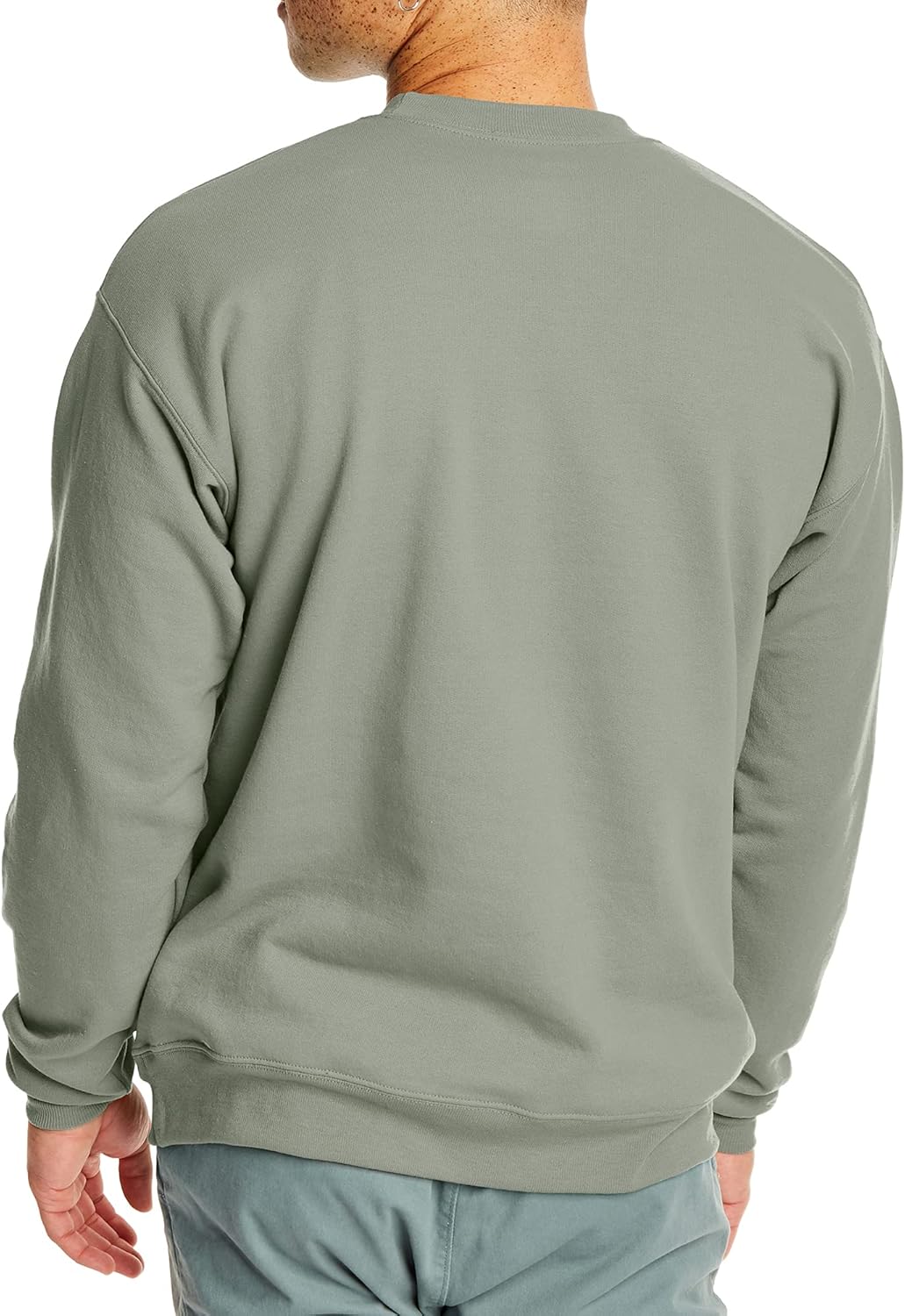 Men's EcoSmart Fleece, Pullover Crewneck Sweatshirt, 1 or 2 Pack - Image 2